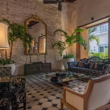 Mansion Colonial Con Piscina En El Centro Historico De Сasa de vacaciones Cartagena